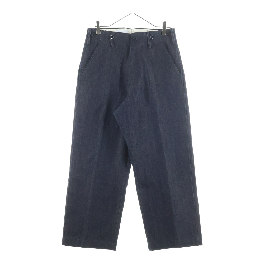 NO BRAND(ノーブランド) TANGENT JOHAN ジョアン オーガニック コットン デニムパンツ インディゴブルー TAN-13-P-23214