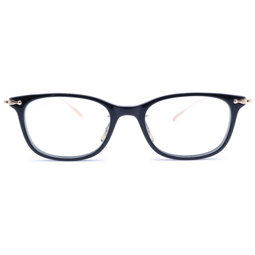 OLIVER PEOPLES(オリバーピープルズ) Collina コリーナ ブラックフレーム アイウェア 度入り眼鏡 ブラック/ゴールド