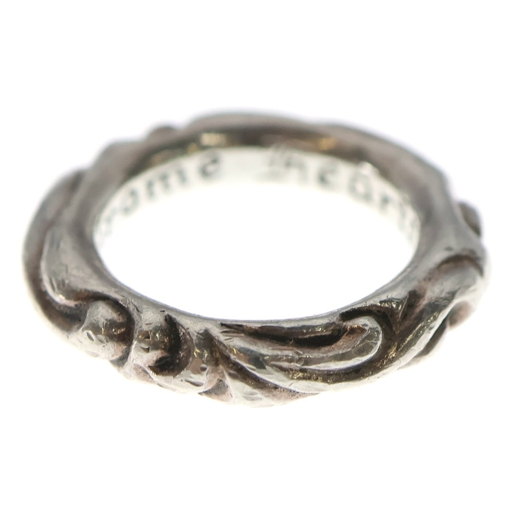 CHROME HEARTS(クロムハーツ) SCRL BAND スクロールバンド リング シルバー BCA351