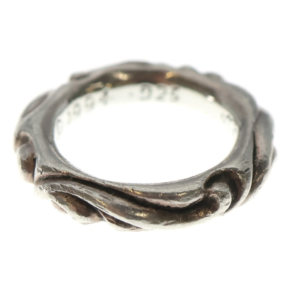 CHROME HEARTS(クロムハーツ) SCRL BAND スクロールバンド リング シルバー BCA351