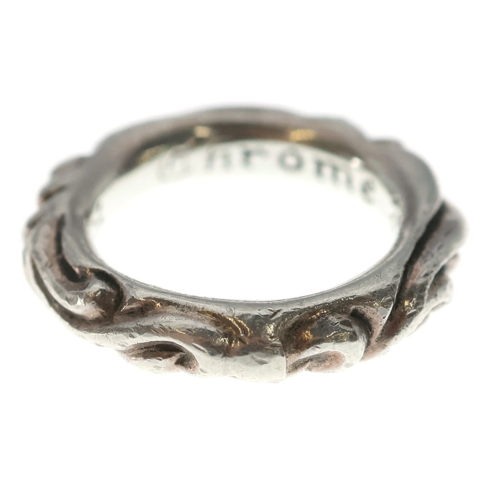 CHROME HEARTS(クロムハーツ) SCRL BAND スクロールバンド リング シルバー BCA351