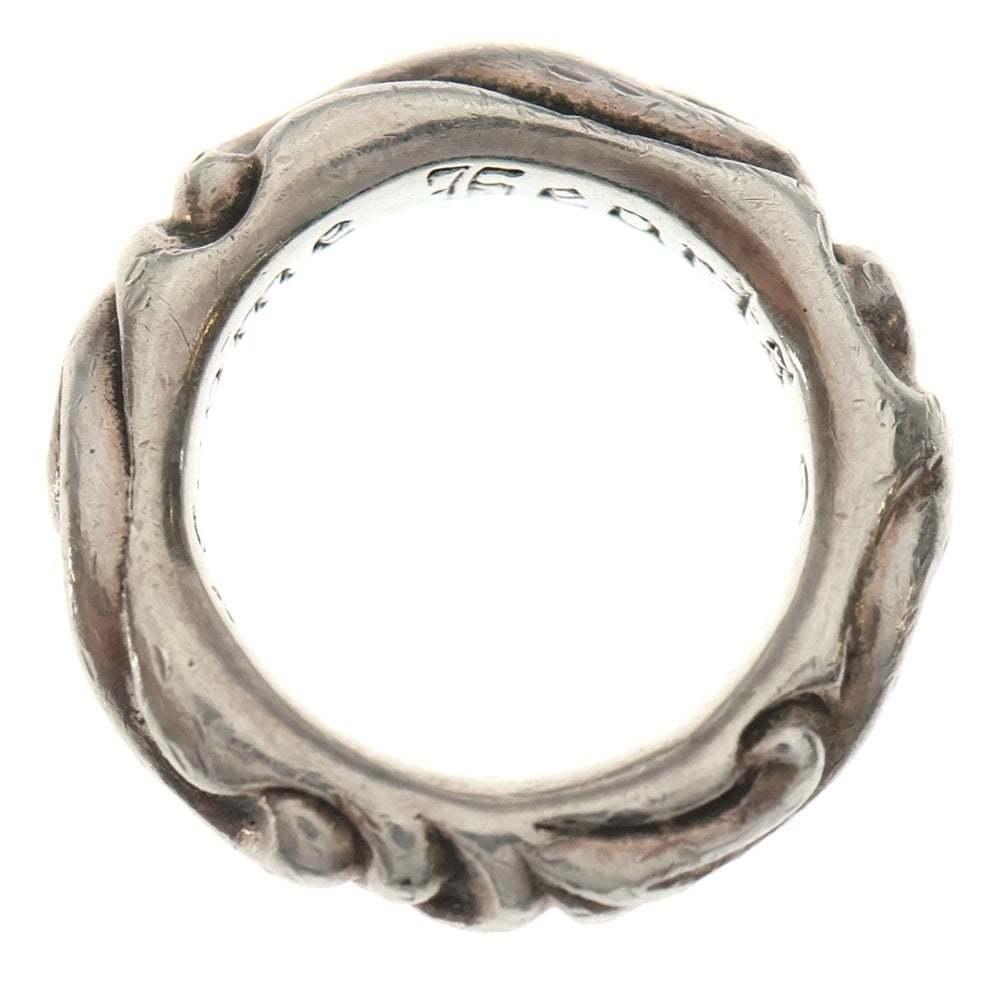 CHROME HEARTS(クロムハーツ) SCRL BAND スクロールバンド リング シルバー BCA351