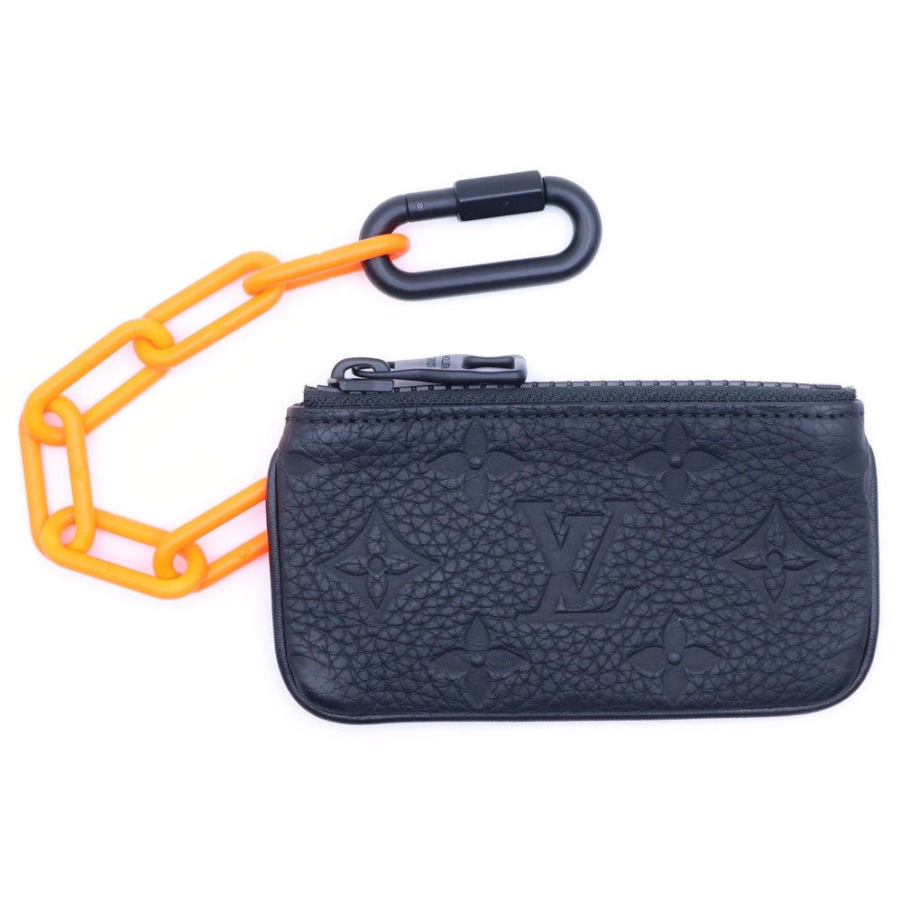 LOUIS VUITTON(ルイヴィトン) モノグラム ソーラーレイ ポシェット クレ チェーンフック付き コインケース ブラック M67452