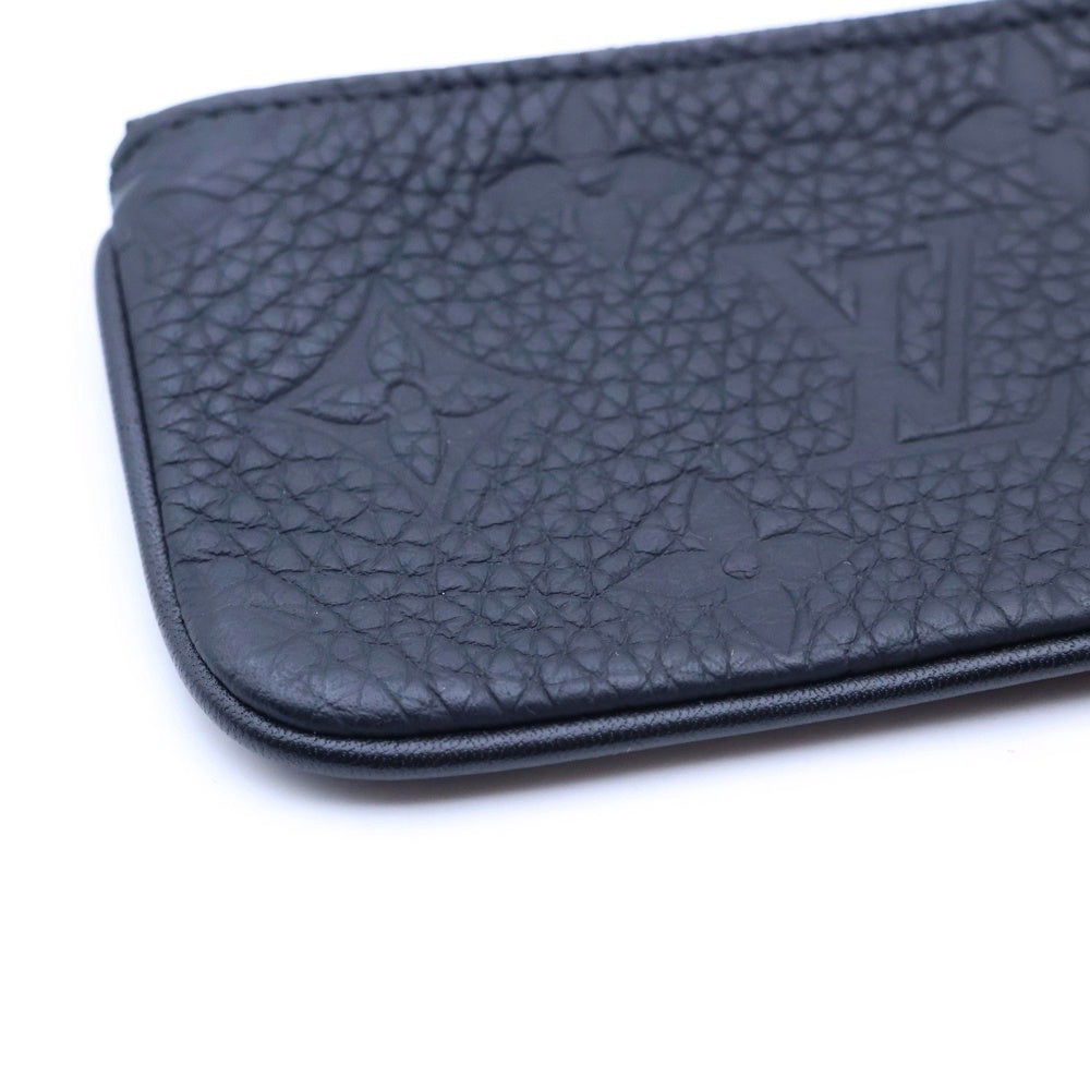 LOUIS VUITTON(ルイヴィトン) モノグラム ソーラーレイ ポシェット クレ チェーンフック付き コインケース ブラック M67452