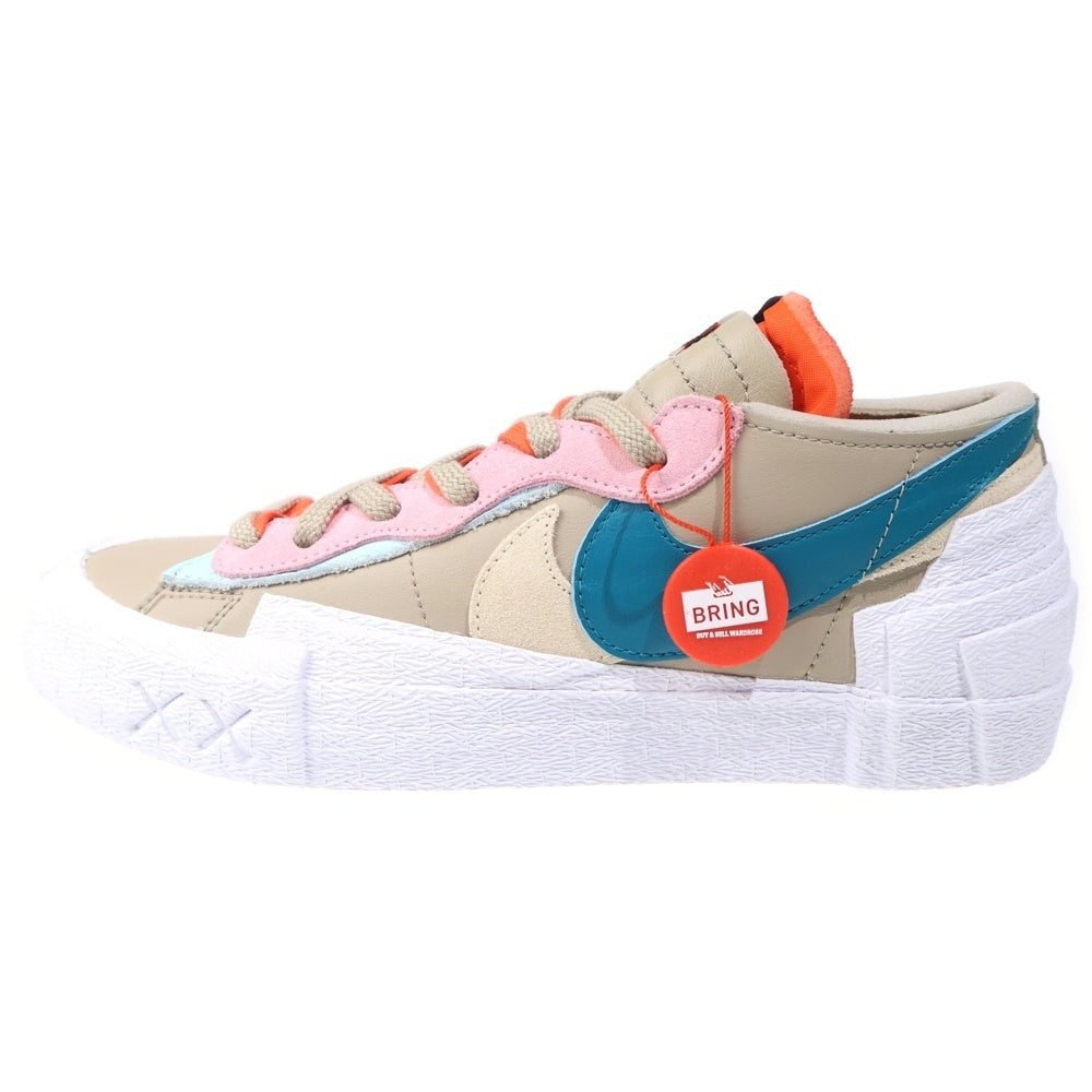 NIKE(ナイキ) ×Sacai ×KAWS BLAZER LOW サカイ カウズ ブレーザー ローカットスニーカー ベージュ US9.5/27.5cm DM7901-200