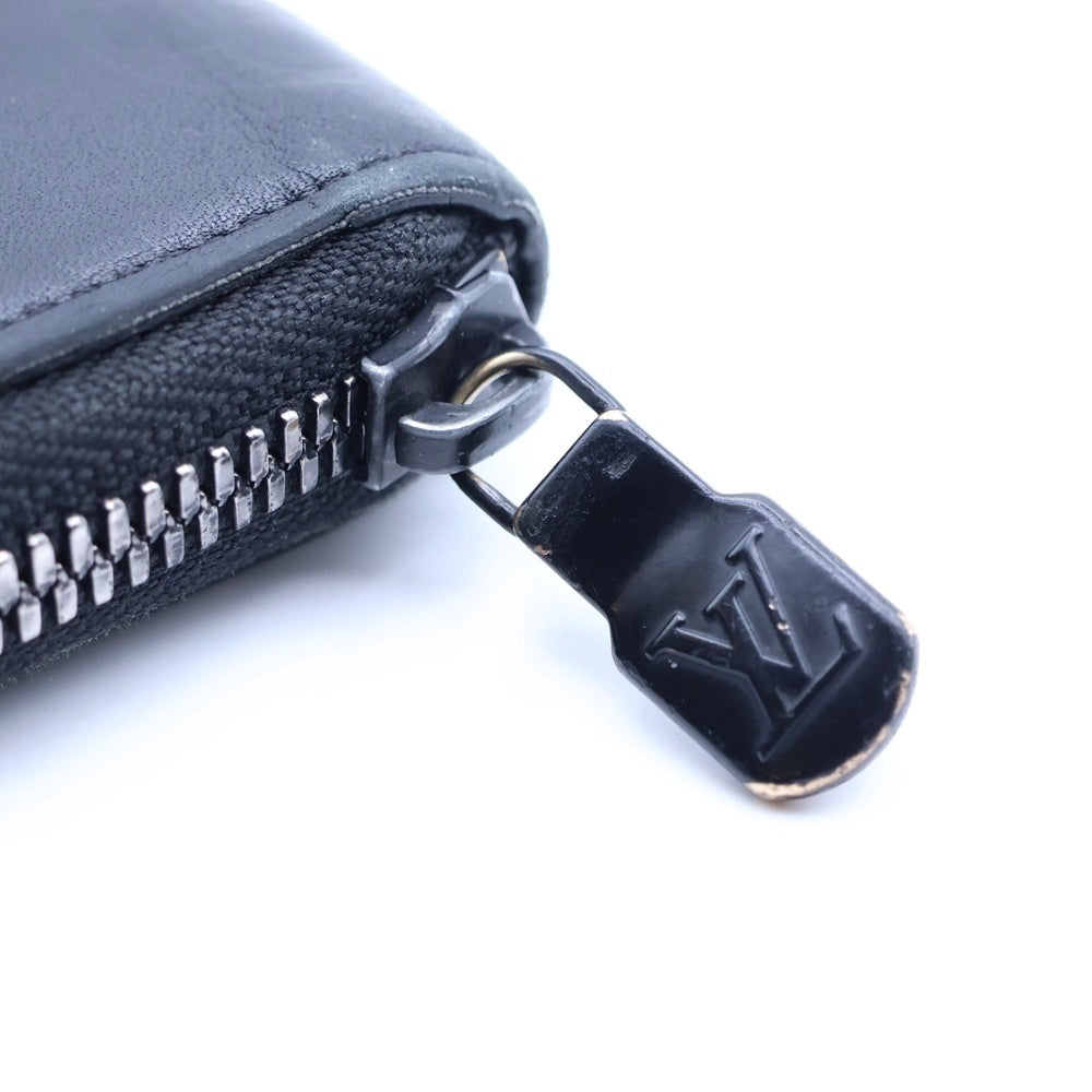 LOUIS VUITTON(ルイヴィトン) モノグラム シャドウ ジッピーウォレット ヴェルティカル 長財布 ロングウォレット ブラック M62902