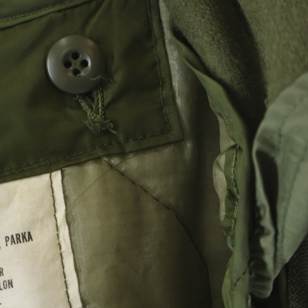 VINTAGE(ヴィンテージ) 80s M-65 Parka キルティングライナー付 モッズコート カーキ