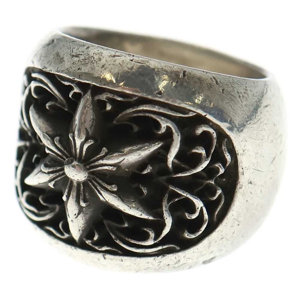 CHROME HEARTS(クロムハーツ) CLSSC OVAL STAR クラシックオーバルスター リング シルバー BCA341