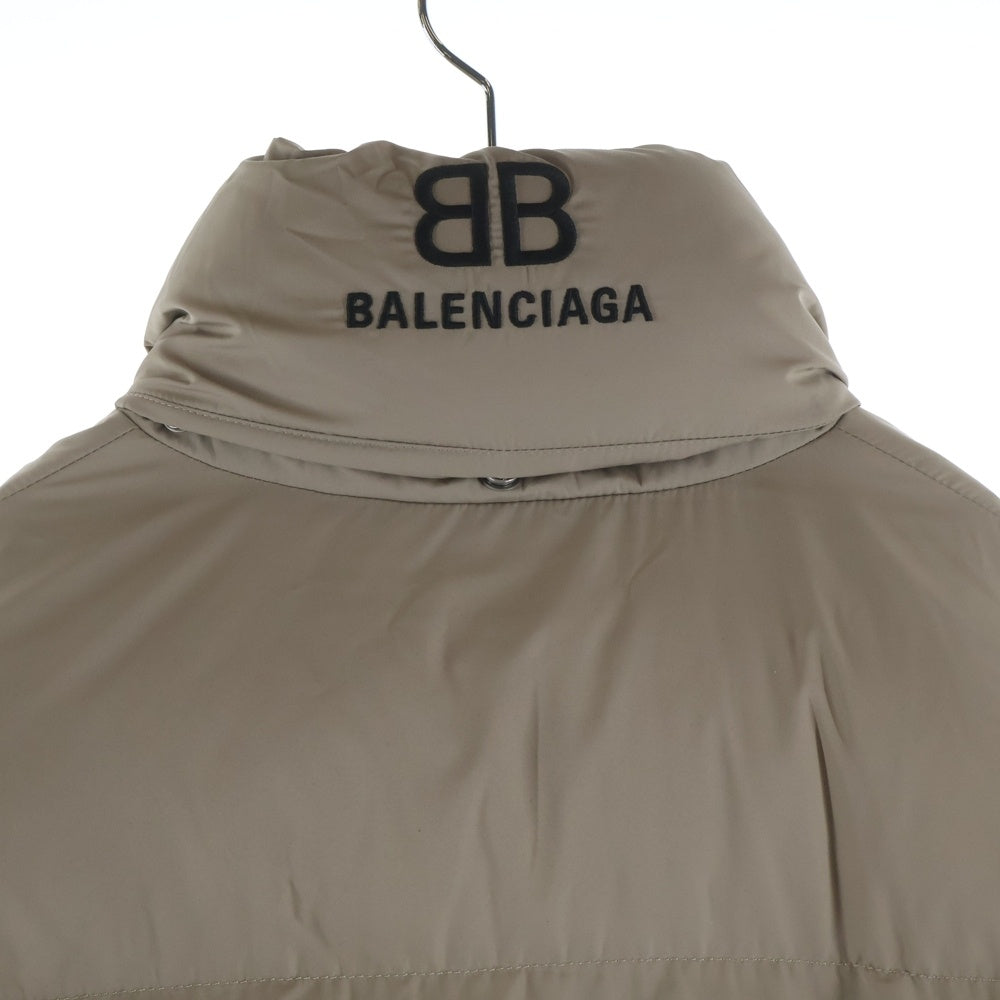 BALENCIAGA(バレンシアガ) BB Puffer Jacket マイクロファイユ パファージャケット ベージュ 766614 TP006