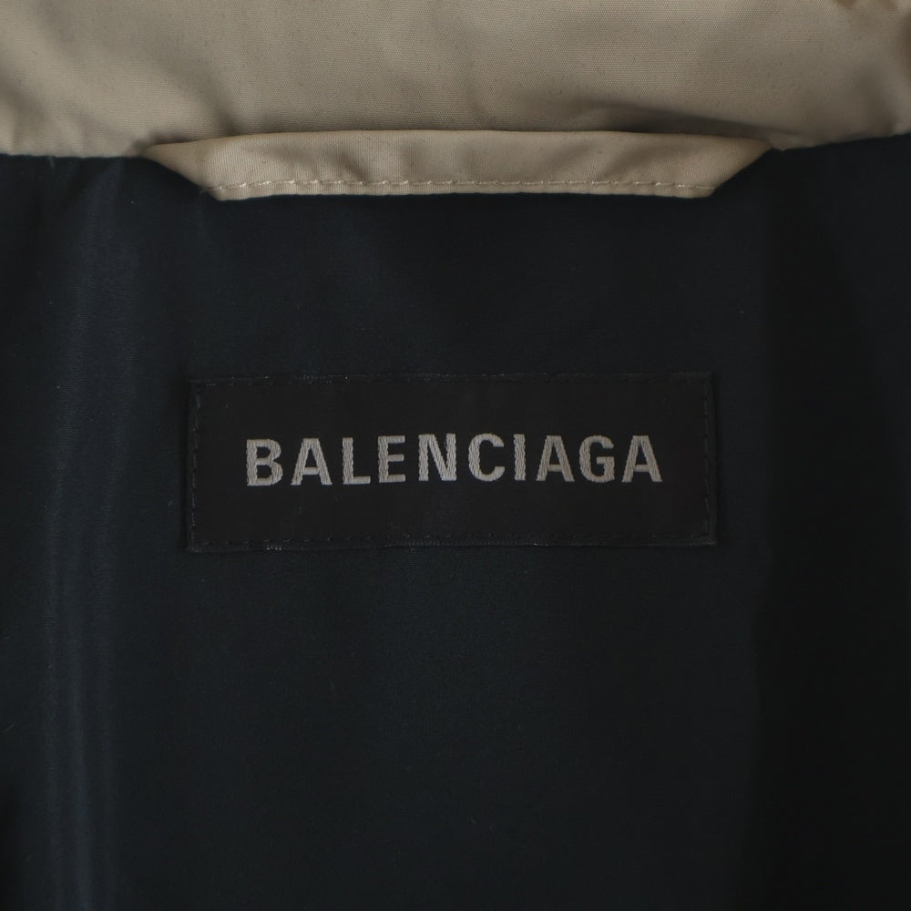BALENCIAGA(バレンシアガ) BB Puffer Jacket マイクロファイユ パファージャケット ベージュ 766614 TP006