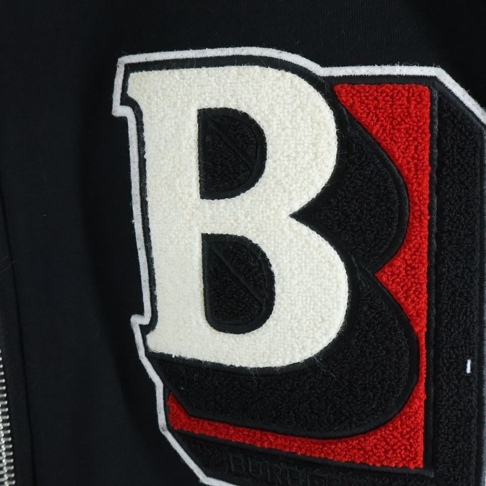 BURBERRY(バーバリー) 22SS Logo Patch Bomber Jacket ロゴパッチ ジップアップボンバージャケット ブラック 8048010