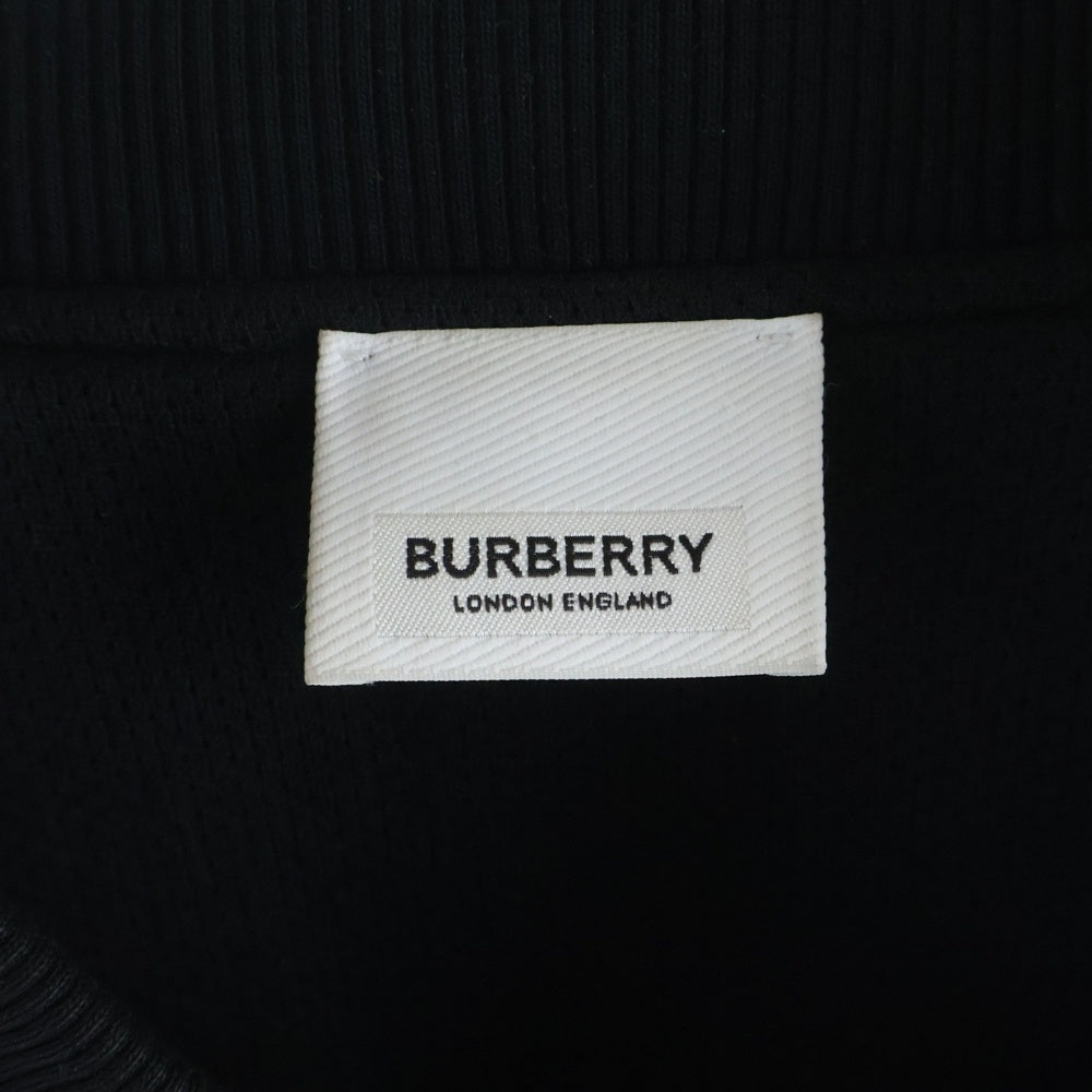 BURBERRY(バーバリー) 22SS Logo Patch Bomber Jacket ロゴパッチ ジップアップボンバージャケット ブラック 8048010