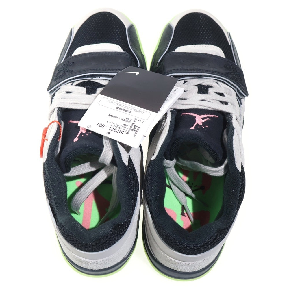 NIKE(ナイキ) ×Travis Scott × Chase B T-Rexx ジャンプマンジャック ローカットスニーカー ブラック/グレー/グリーン US10/28cm IH7971-001