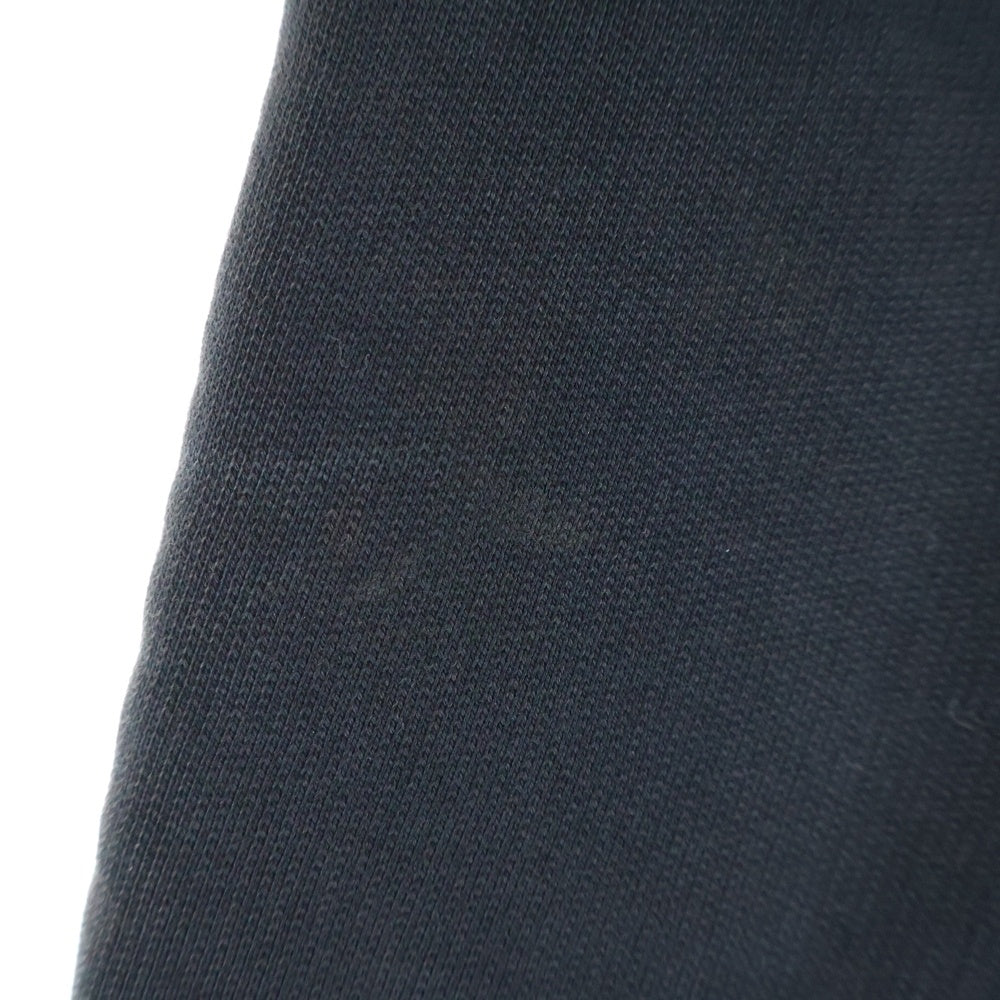 VETEMENTS(ヴェトモン) 20SS ロゴワッペン サイドライン スウェット ハーフパンツ ショーツ ブラック/レッド SS20PA324