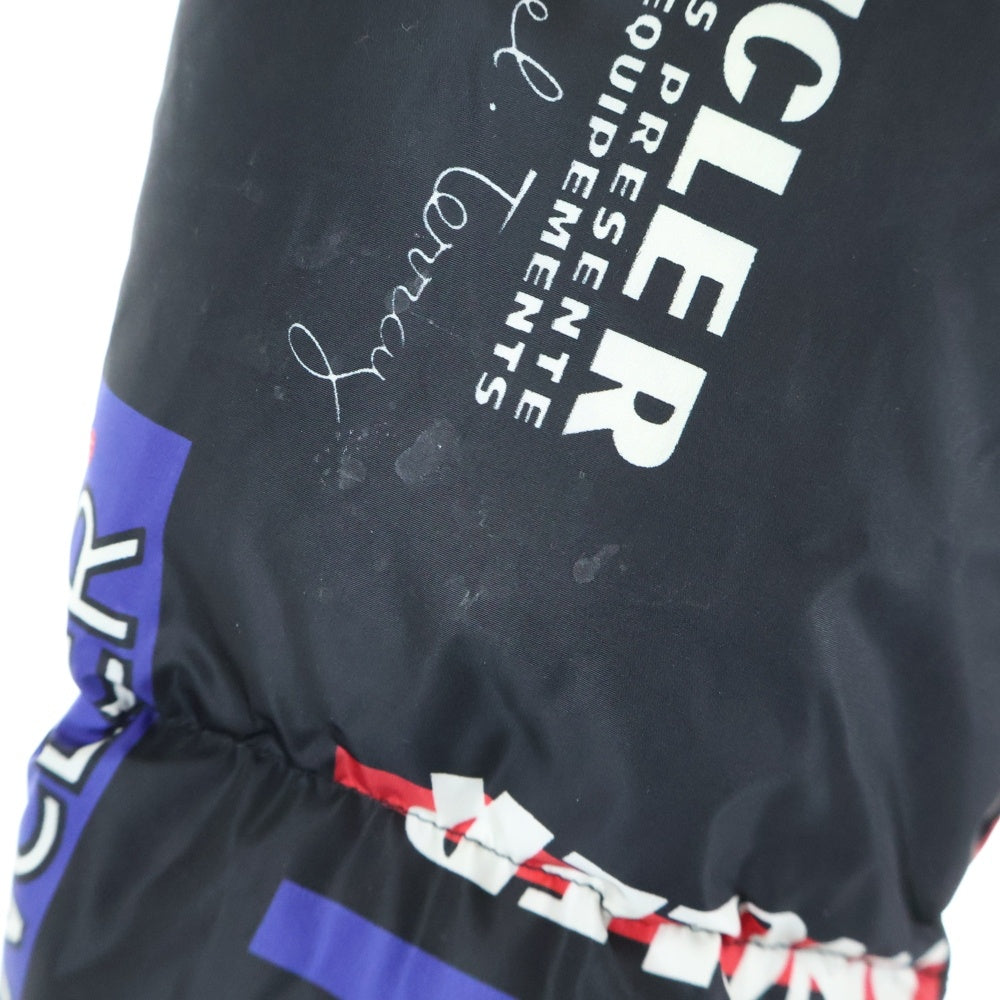 MONCLER(モンクレール) 19AW WILSON ウィルソン 総柄 ダウンジャケット ブラック E20914191005