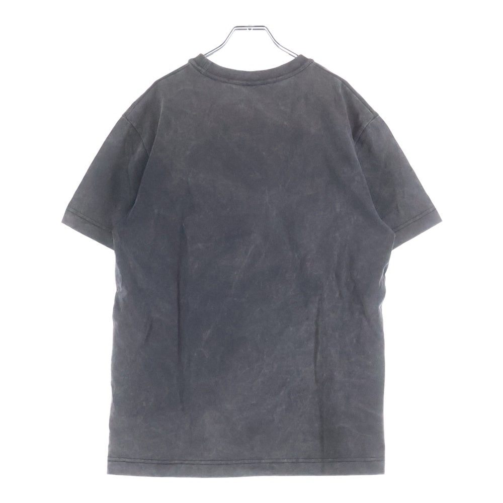 ALEXANDER WANG(アレキサンダーワン) エンボスロゴ フロントロゴ 半袖Tシャツ カットソー ブラック UCC1231602