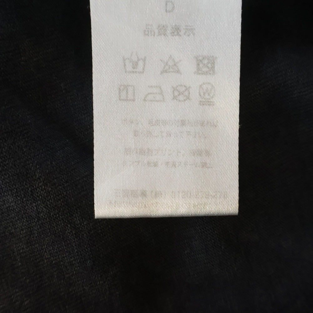 ALEXANDER WANG(アレキサンダーワン) エンボスロゴ フロントロゴ 半袖Tシャツ カットソー ブラック UCC1231602