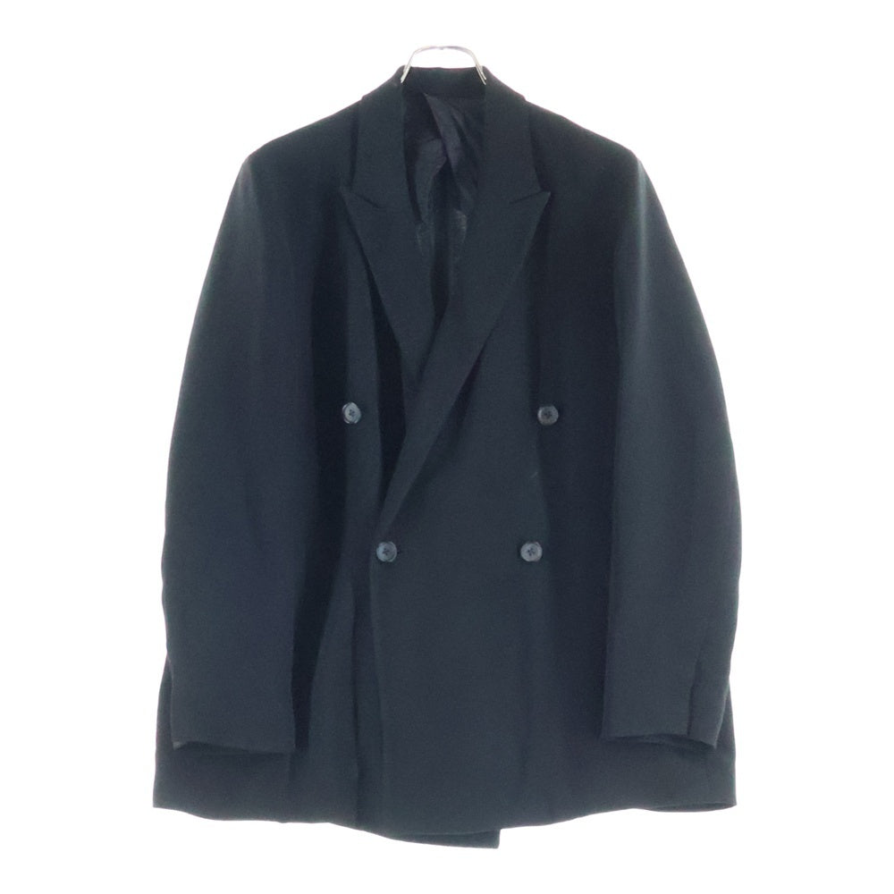Lui's(ルイス) ダブルボクシージャケット テーラードジャケット ブラック LUZ2021107A0005