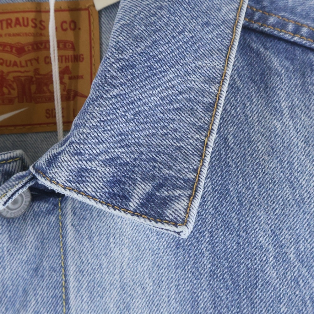 Levi's(リーバイス) ×NIKE Denim Trucker Jacket ナイキ ロゴ刺繍 デニム トラッカージャケット インディゴ PC9-002TM-0000