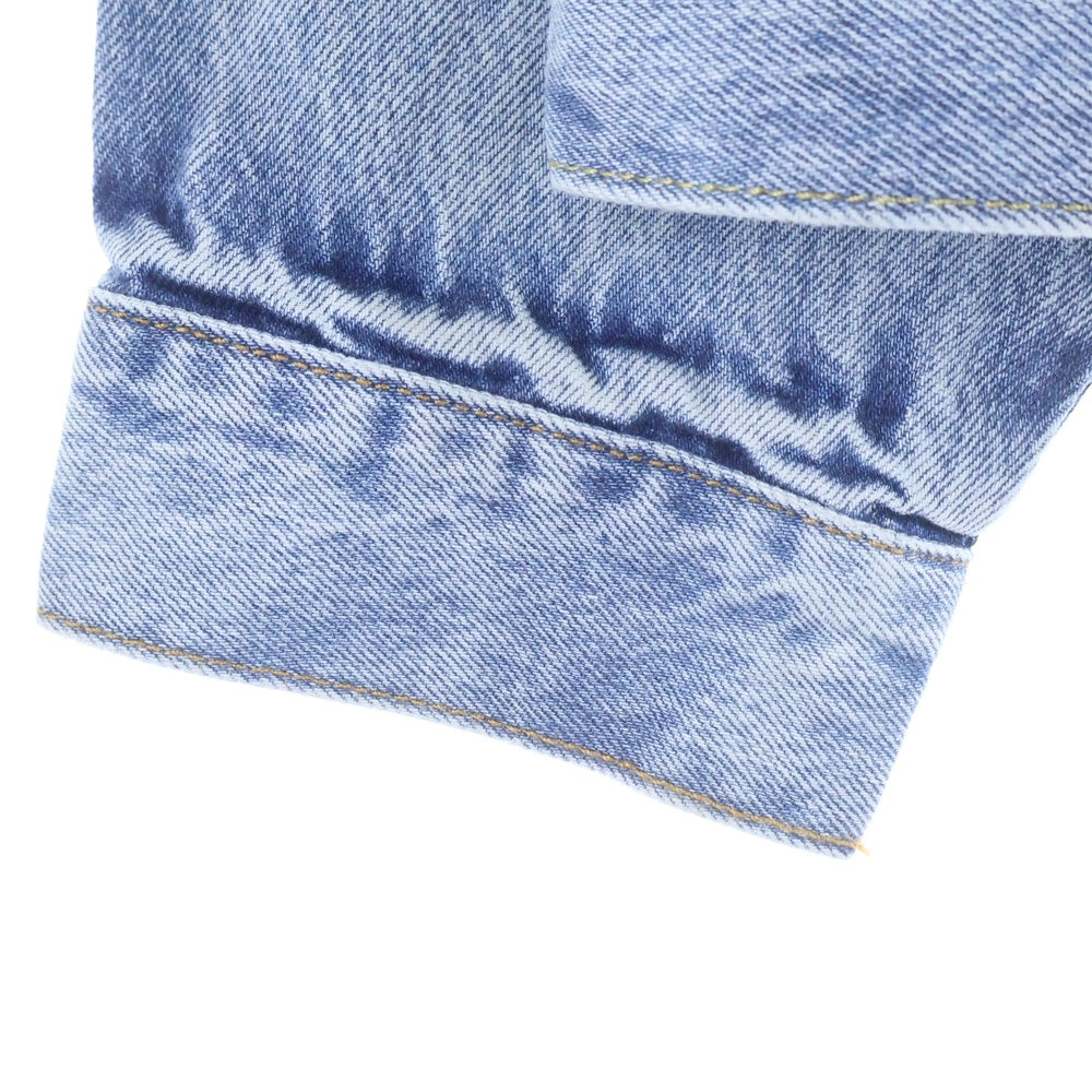 Levi's(リーバイス) ×NIKE Denim Trucker Jacket ナイキ ロゴ刺繍 デニム トラッカージャケット インディゴ PC9-002TM-0000