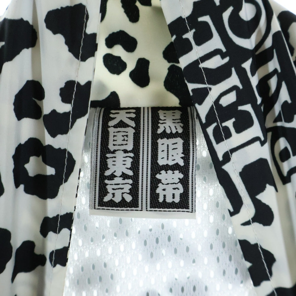 WACKO MARIA(ワコマリア) ×THE BLACK EYE PATCH Leopard Track Jacket ザ ブラック アイパッチ レオパード トラックジャケット ホワイト/ブラック