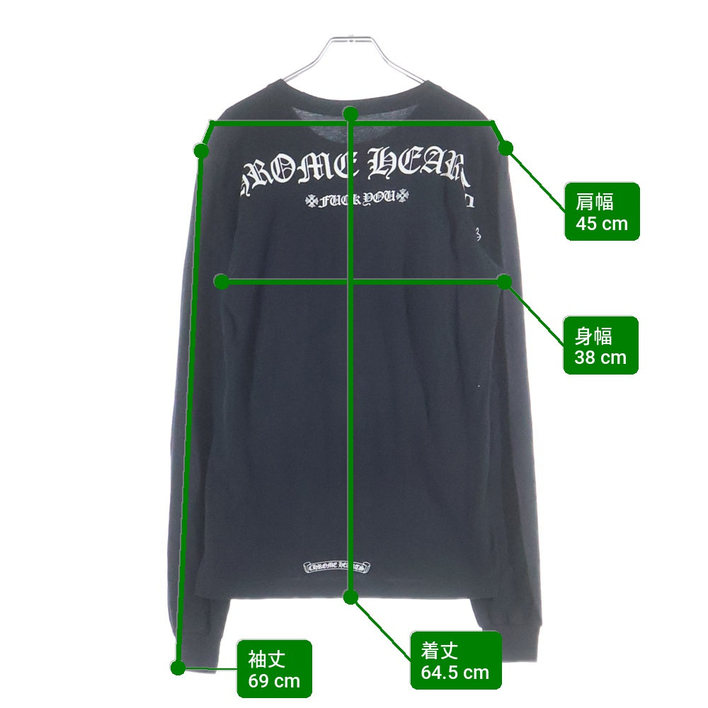 CHROME HEARTS(クロムハーツ) SCLR FUCK YOU L/S TEE ファックユー