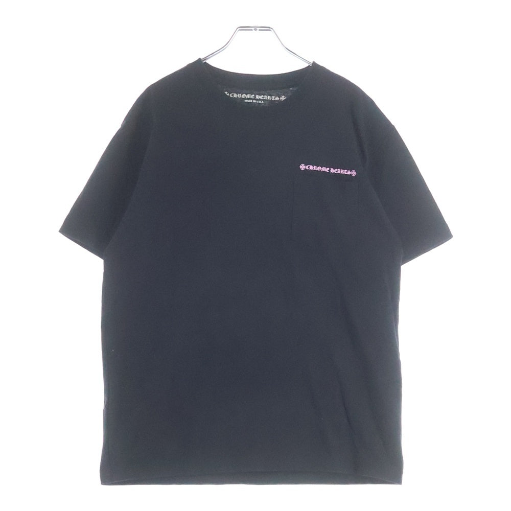 CHROME HEARTS(クロムハーツ) ×MATTY BOY USA S/S TEE マッティ ボーイ 半袖Tシャツ カットソー ブラック/ピンク