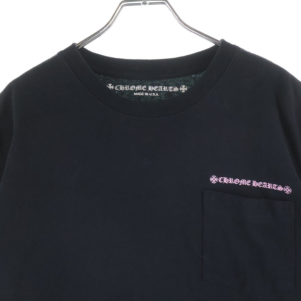 CHROME HEARTS(クロムハーツ) ×MATTY BOY USA S/S TEE マッティ ボーイ 半袖Tシャツ カットソー ブラック/ピンク