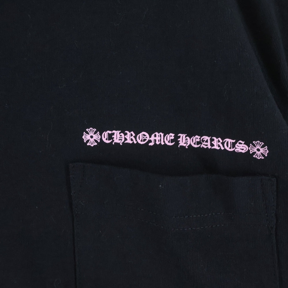 CHROME HEARTS(クロムハーツ) ×MATTY BOY USA S/S TEE マッティ ボーイ 半袖Tシャツ カットソー ブラック/ピンク