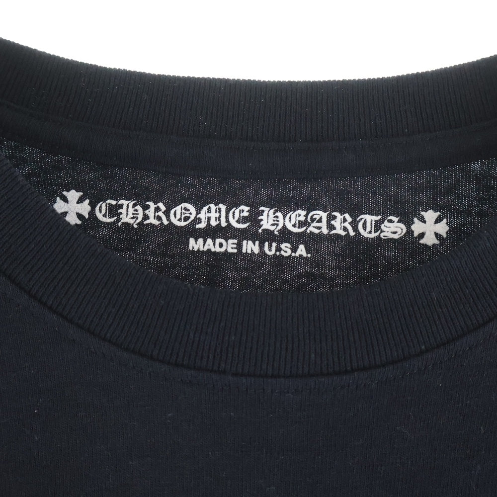 CHROME HEARTS(クロムハーツ) ×MATTY BOY USA S/S TEE マッティ ボーイ 半袖Tシャツ カットソー ブラック/ピンク