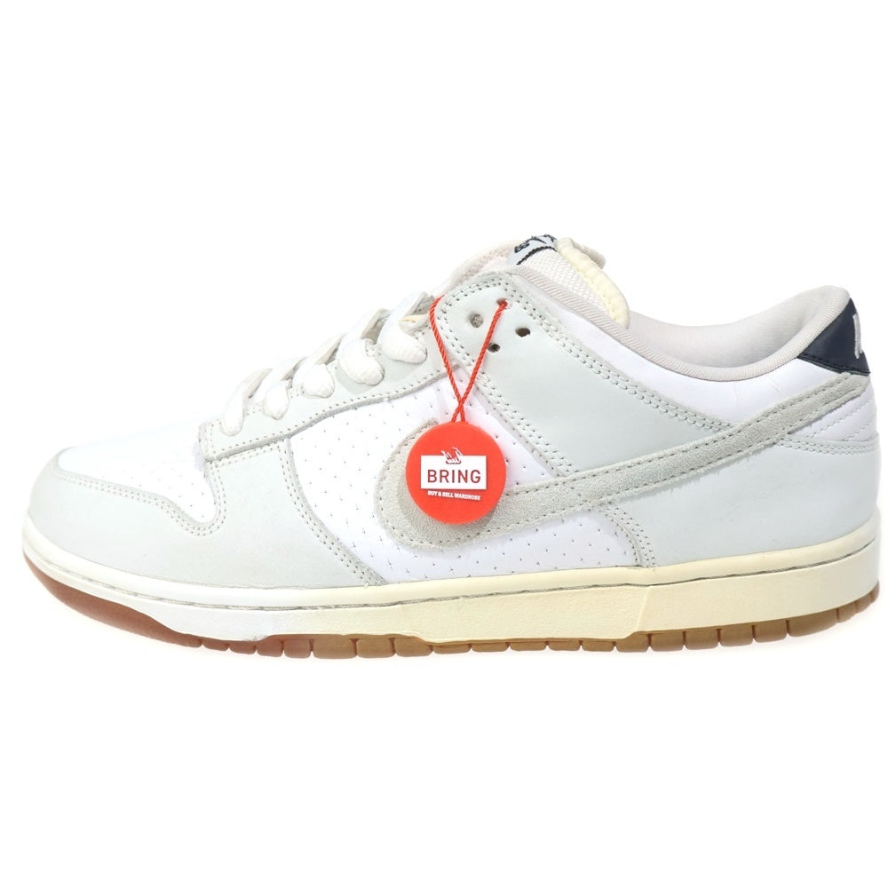 NIKE SB(ナイキエスビー) 【観賞用】DUNK LOW PREMIUM SB GINO IANNUCCI 3 313170-112 ダンクロープレミアム ジーノイヌアッチ3 ローカットスニーカー シューズ ホワイト US10/28.0cm