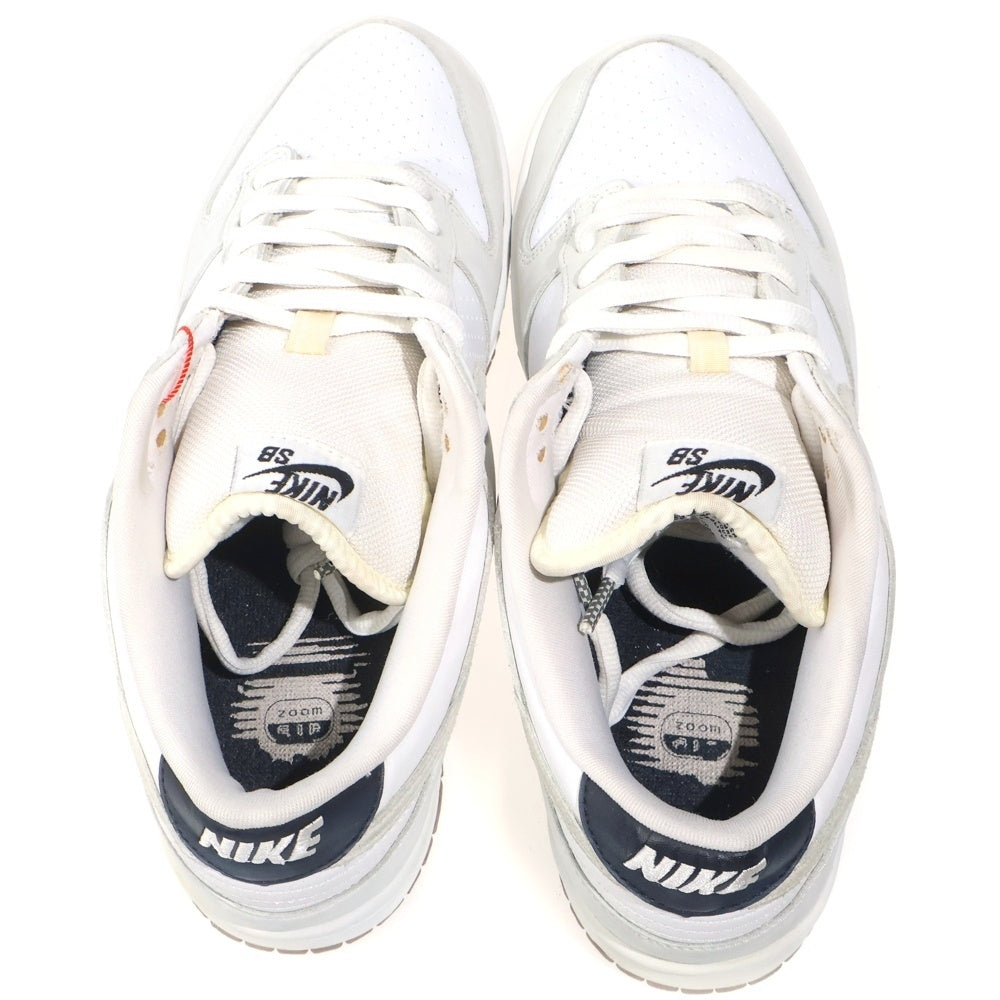 NIKE SB(ナイキエスビー) 【観賞用】DUNK LOW PREMIUM SB GINO IANNUCCI 3 313170-112 ダンクロープレミアム ジーノイヌアッチ3 ローカットスニーカー シューズ ホワイト US10/28.0cm