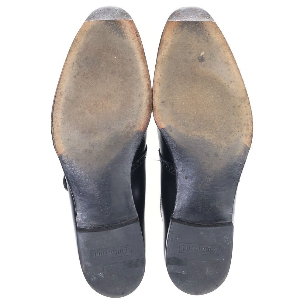 Crockett&Jones(クロケットアンドジョーンズ) BALLIOL 5912 モンクストラップ レザードレスシューズ ブラック