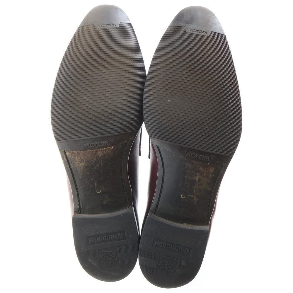 Crockett&Jones(クロケットアンドジョーンズ) BRAMWELL 5468 コインローファー レザーシューズ バーガンディ