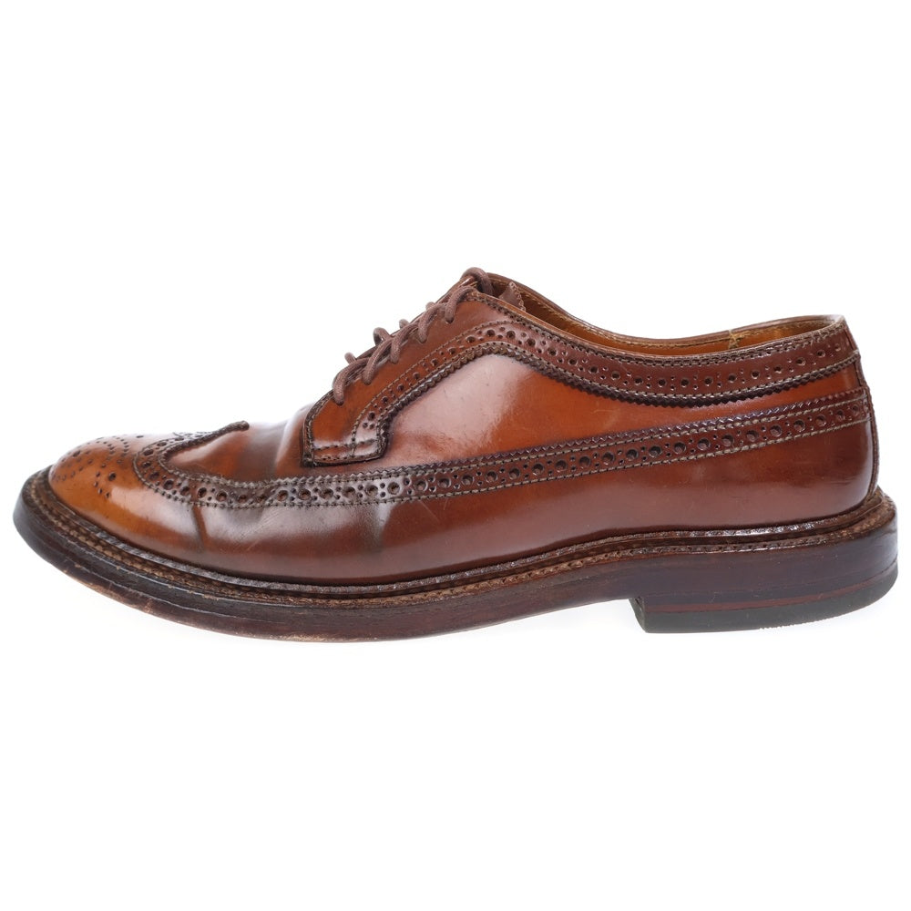 Alden(オールデン) コードバン ウィングチップ レースアップレザーシューズ 97771 ブラウン