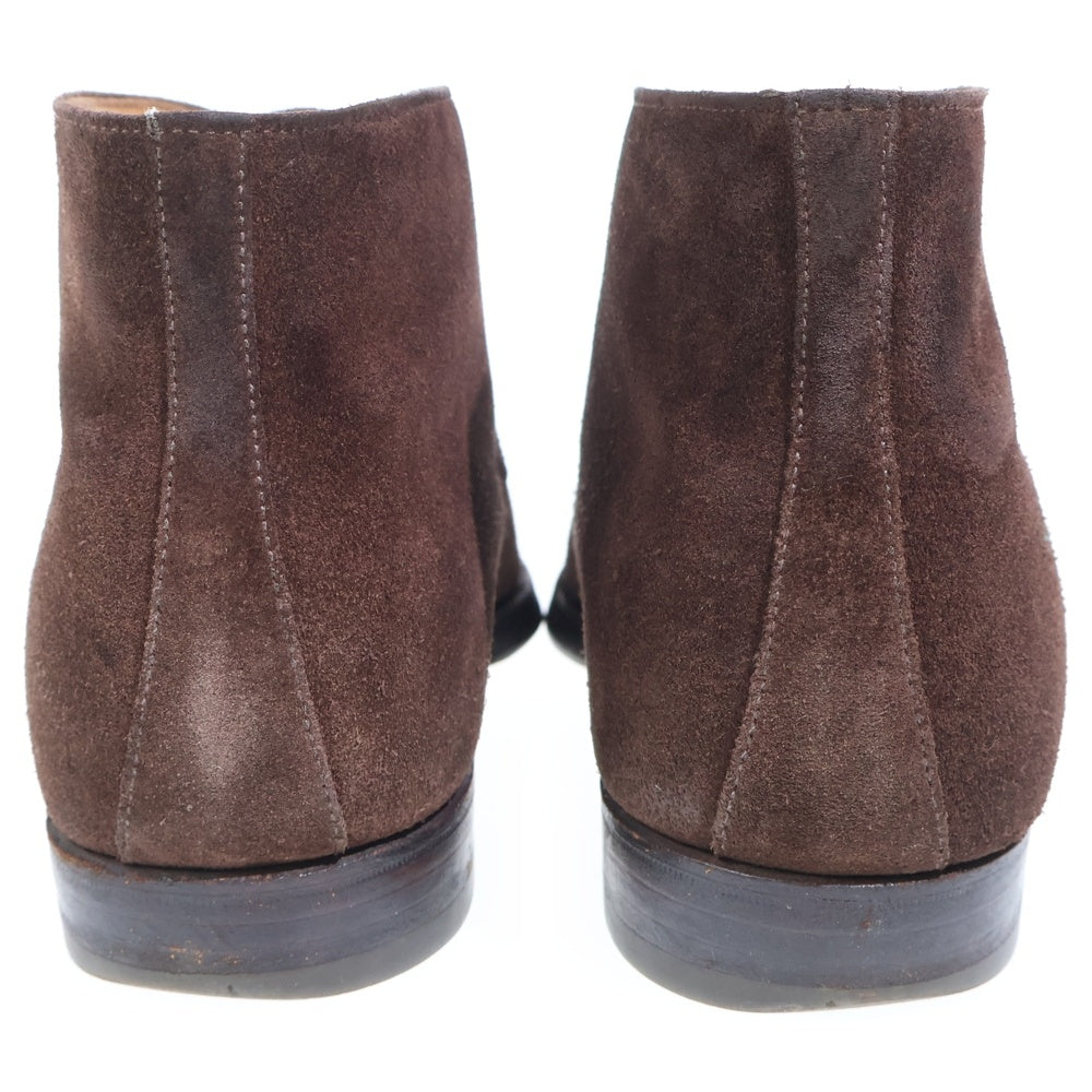 Crockett&Jones(クロケットアンドジョーンズ) CHERTSEY 1645 チャートシー スウェード レザーチャッカブーツ ブラウン