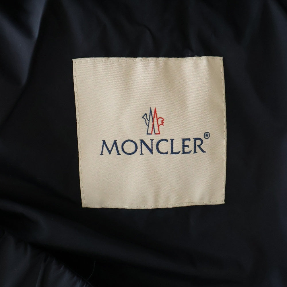 MONCLER(モンクレール) KERALLE F10911A73200 アームロゴ ナイロンジャケット ネイビー