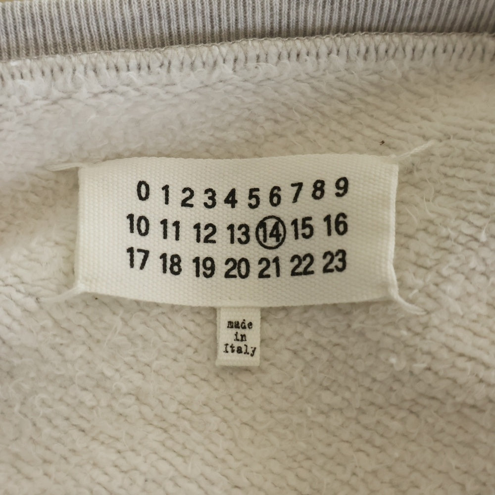 Maison Martin Margiela(メゾンマルタンマルジェラ) 18AW クルーネック スウェット トレーナー グレー S30GU0075 S25392