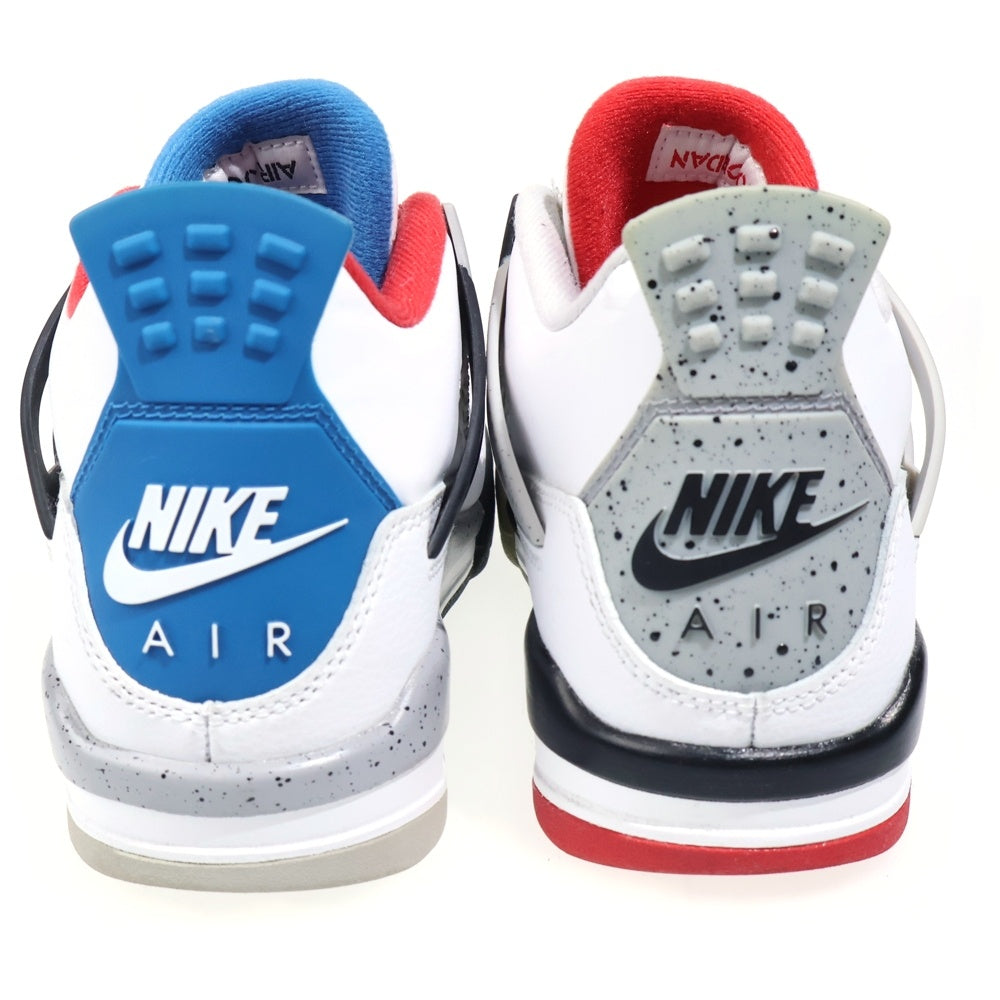 NIKE(ナイキ) AIR JORDAN 4 RETRO GS 408452-146 エアジョーダン4 レトロ ハイカットスニーカー シューズ ホワイト/グレー US5Y/23.5cm レディース