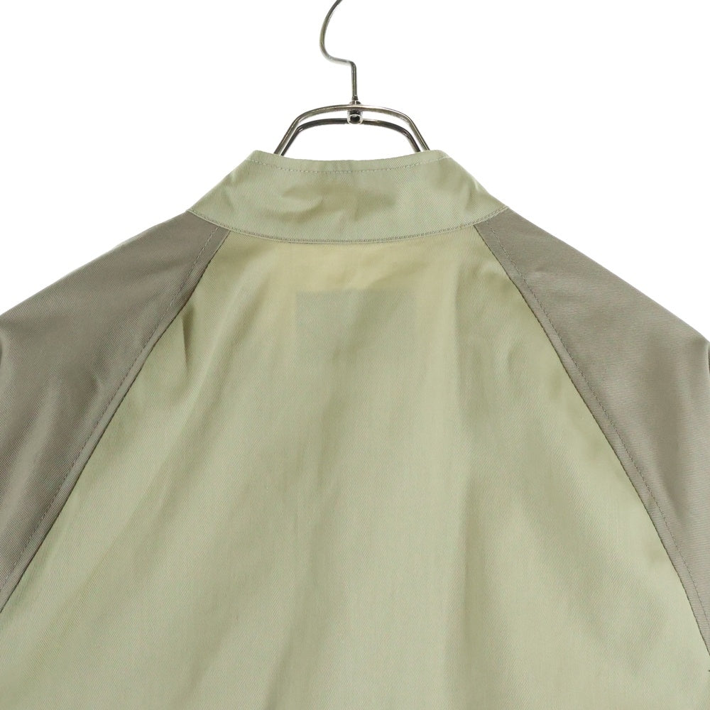 STUSSY(ステューシー) Louise Two Tone Harrington Jacket ツートン ジップアップジャケット ベージュ レディース