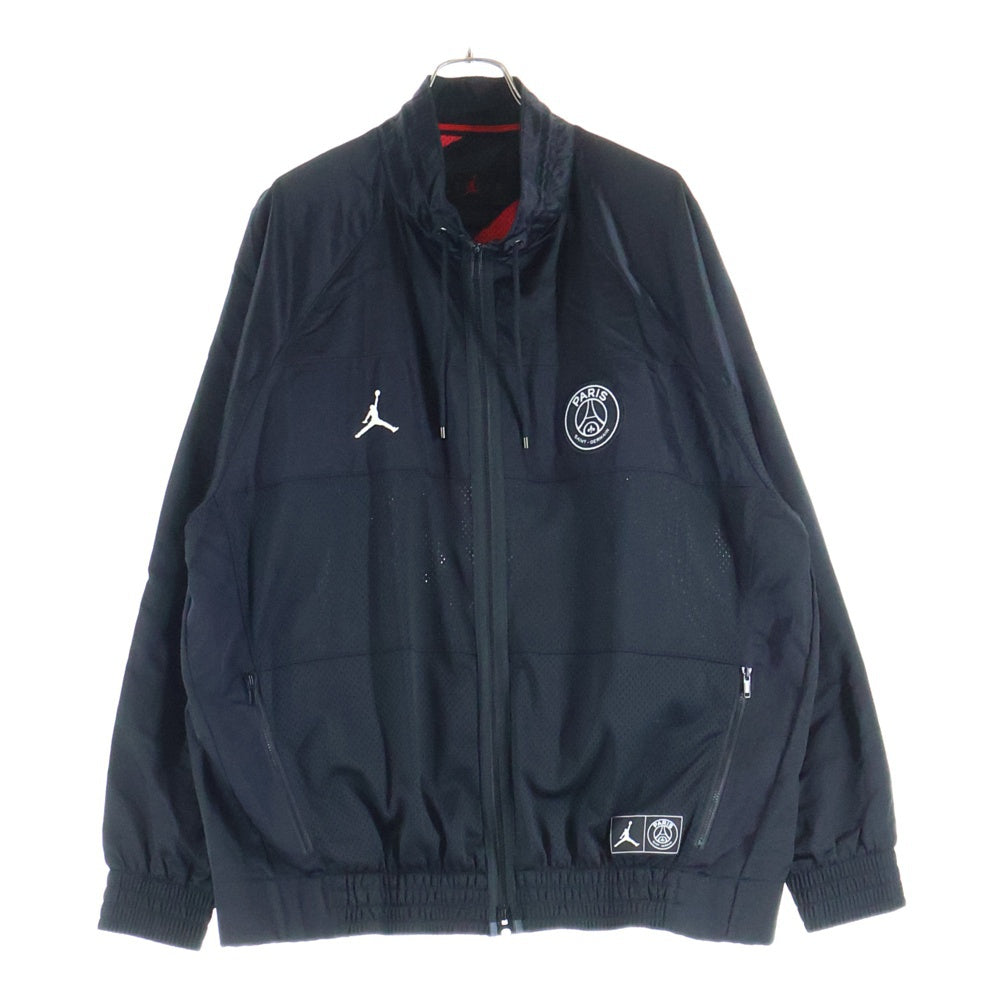 NIKE(ナイキ) パリサンジェルマン ロゴワッペン ジップアップジャケット BQ8369-010 ブラック