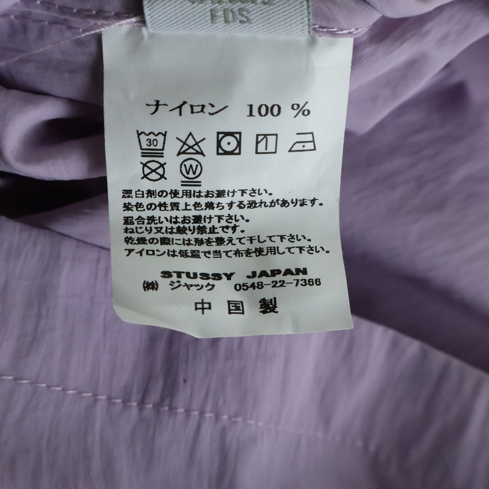 STUSSY(ステューシー) Salem コーチジャケット パープル レディース
