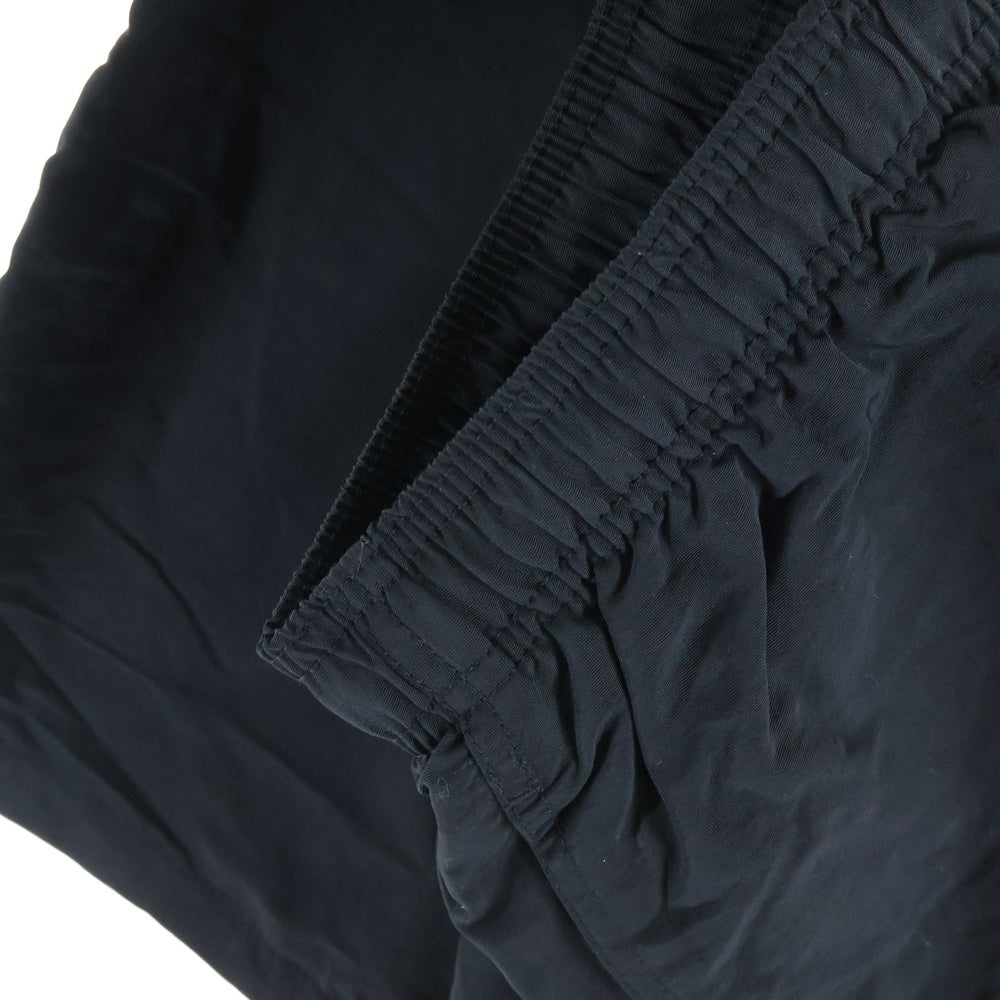 STUSSY(ステューシー) ロゴ刺繍 ナイロンハーフパンツ ショーツ 113120 ブラック