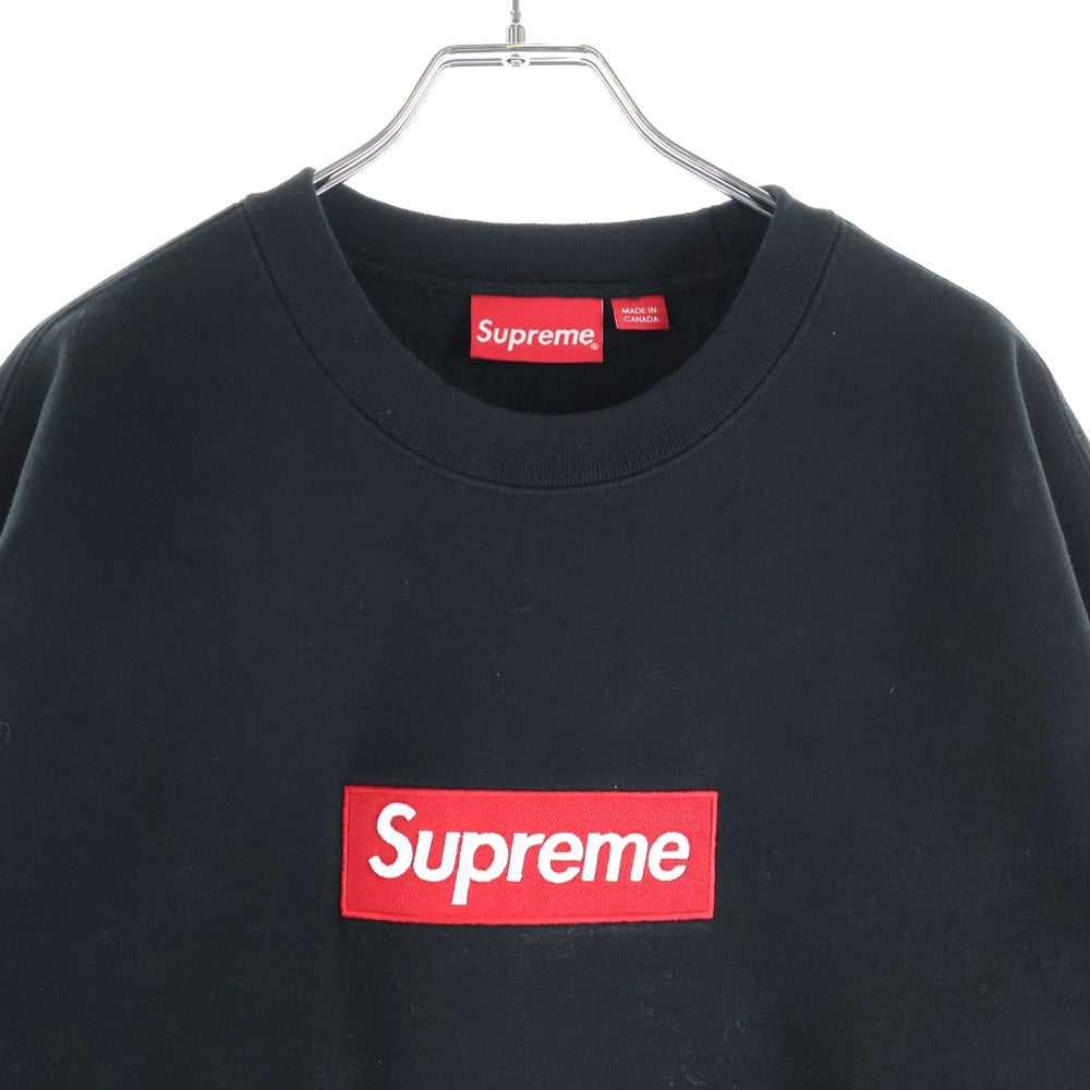 SUPREME(シュプリーム) 22AW Box Logo Crewneck ボックスロゴ クルーネックスウェットトレーナー ブラック