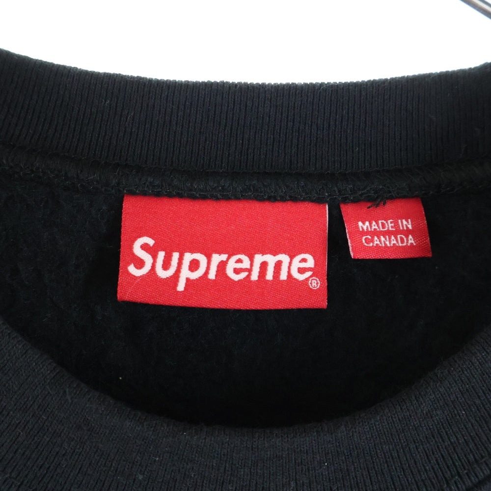 SUPREME(シュプリーム) 22AW Box Logo Crewneck ボックスロゴ クルーネックスウェットトレーナー ブラック