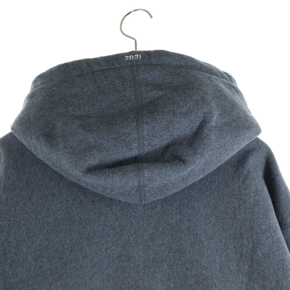SUPREME(シュプリーム) 21AW Box Logo Hooded Sweatshirt ボックスロゴ プルオーバーパーカー フーディー ダークグレー
