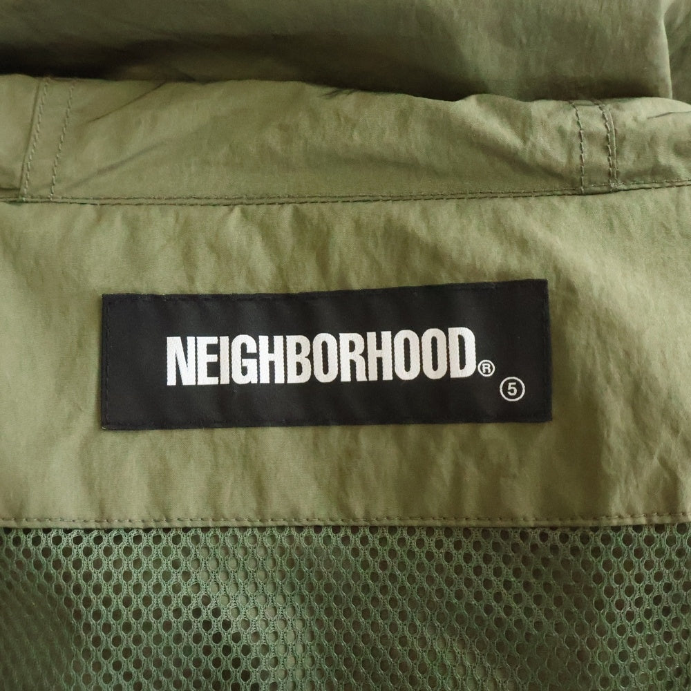 NEIGHBORHOOD(ネイバーフッド) 21SS バック刺繍 ミリタリージャケット 211TSNH-JKM05 カーキ