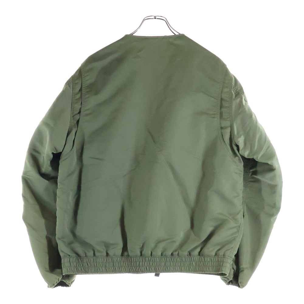 NEIGHBORHOOD(ネイバーフッド) 20SS WEP.MOD/N-JKT 201TSNH-JKM06 ノーカラーミリタリージャケット カーキ
