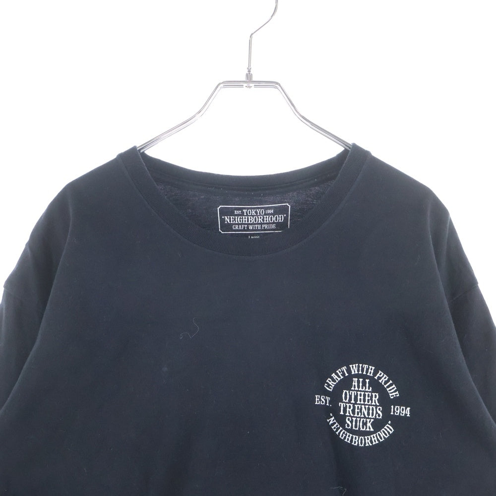 NEIGHBORHOOD(ネイバーフッド) ALL OTHER TRENDER SUCK 長袖Tシャツ ロングスリーブカットソー ブラック