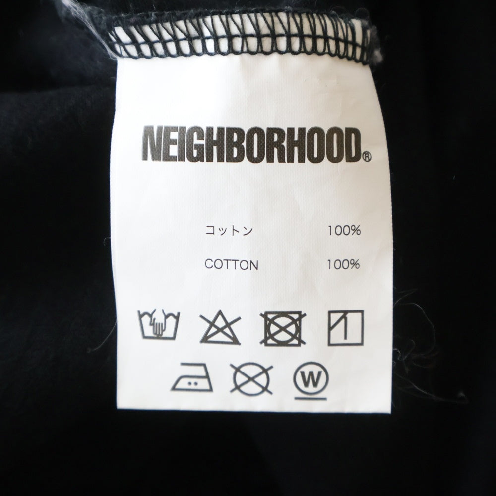 NEIGHBORHOOD(ネイバーフッド) ALL OTHER TRENDER SUCK 長袖Tシャツ ロングスリーブカットソー ブラック
